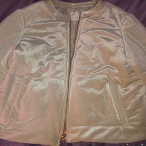 Lauren Conrad Champagne Puffer Jacket